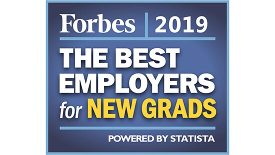 Forbes 2019 The Best Employers for New Grads